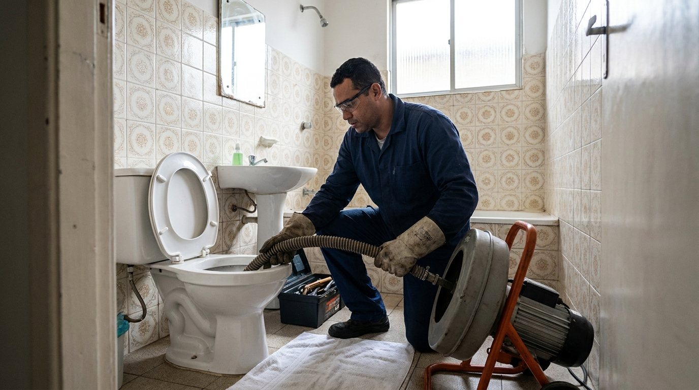 Atendimento em Vaso Sanitário em Contagem‑MG