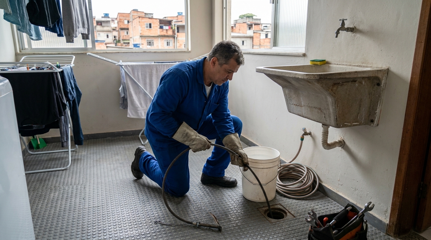 Desentupimento de Ralos Externos em Contagem‑MG
