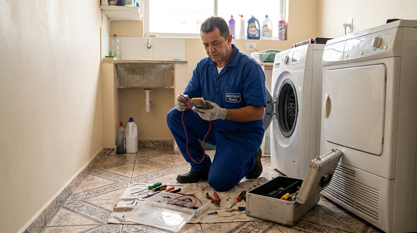 Instalação de Lava e Seca em Contagem‑MG