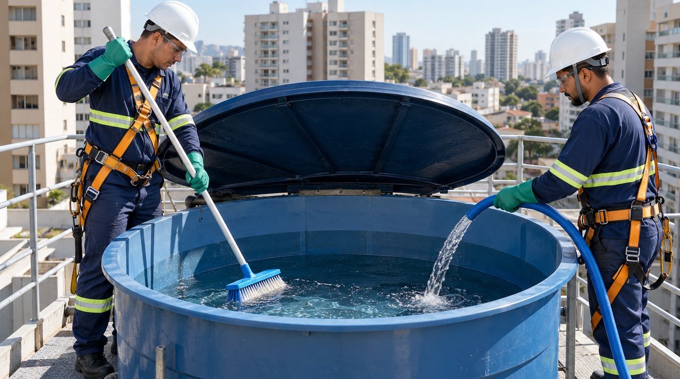 Reservatório de Condomínio em Contagem‑MG