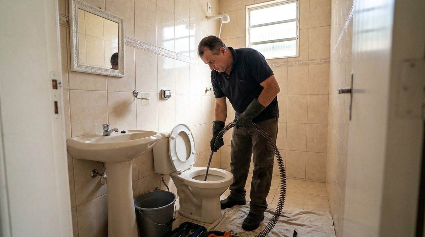 Revisão de Vaso Sanitário em Contagem‑MG