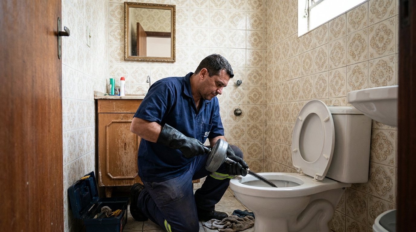 Revisão de Vaso Sanitário em Contagem‑MG